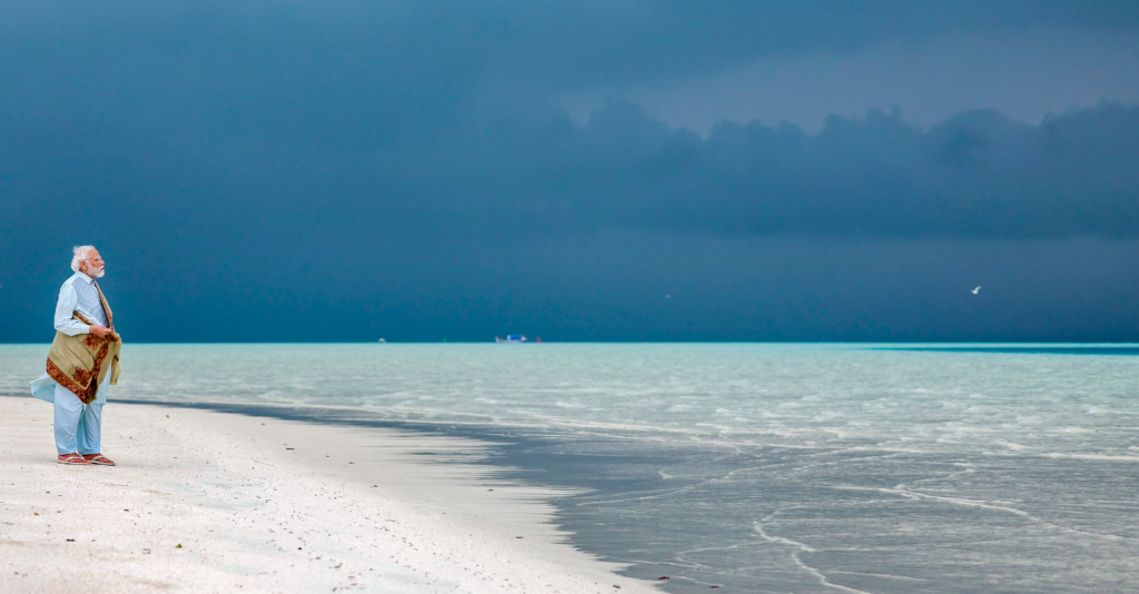 modi about tourism in Lakshadweep islands @x